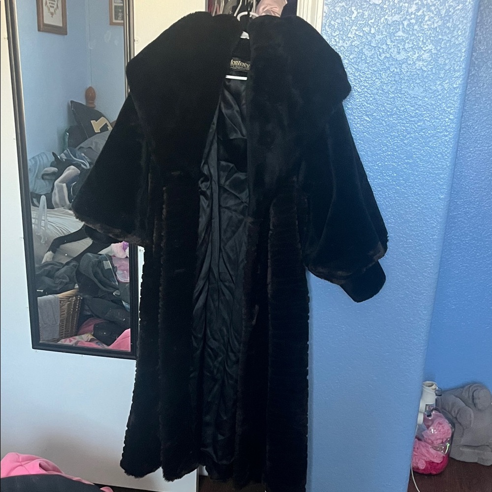 Chic Black Teddy Jacket